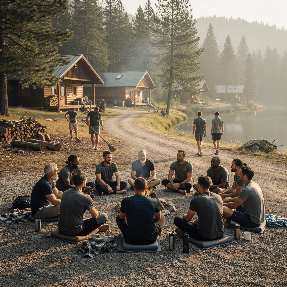 Best men's wellness retreats in the US for 2026: brotherhood circles, hard work, and quiet
